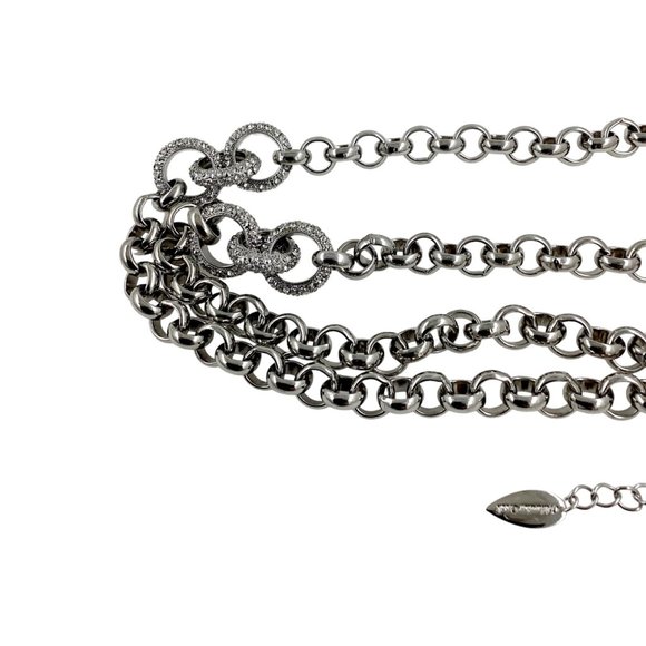 Coldwater Creek Accented Chain Necklace, 35.5 in, Grunge Style, Trendy, Gift - Picture 6 of 13
